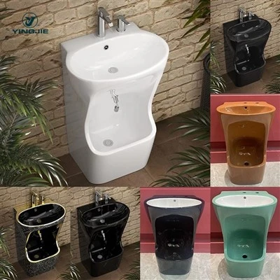 Abhantrach Wudu Moslamach ceirmeach le faucet